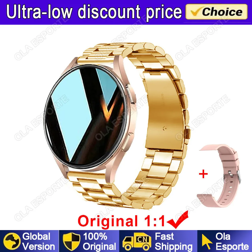 New Bluetooth Call Smart Watch 6 Pro Heart Rate Custom Dials Sport Men Woman Smarthwhatch Health Monitor Smartwatch for Man