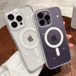 For Magesafe Magnetic Transparent Wireless Charge Case For iPhone 11 12 13 14 15 16 Pro Max Plus Mini X 7 8 Shockproof PC Cover 2