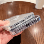 For Magesafe Magnetic Transparent Wireless Charge Case For iPhone 11 12 13 14 15 16 Pro Max Plus Mini X 7 8 Shockproof PC Cover 4