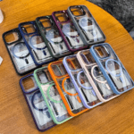 Luxury Magnetic Shockproof Phone Case For iPhone 15 14 13 12 11 16 Pro Max 16 Plus Funda Stand Glass Lens Protection Back Cover 1