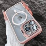 Luxury Magnetic Shockproof Phone Case For iPhone 15 14 13 12 11 16 Pro Max 16 Plus Funda Stand Glass Lens Protection Back Cover 6