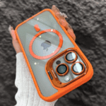 Luxury Magnetic Shockproof Phone Case For iPhone 15 14 13 12 11 16 Pro Max 16 Plus Funda Stand Glass Lens Protection Back Cover 6