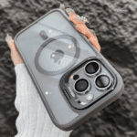 Luxury Magnetic Shockproof Phone Case For iPhone 15 14 13 12 11 16 Pro Max 16 Plus Funda Stand Glass Lens Protection Back Cover 6