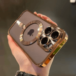 Luxury Plating For Magsafe Wireless Charge Case For iPhone 16 15 3
