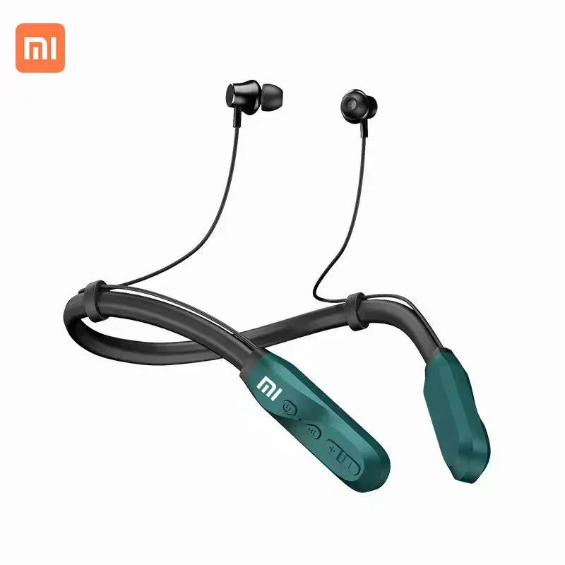 XIAOMI i35 Neckband Bluetooth Headphones Wireless Earphones 9D Sound Sport Headset Waterproof TWS Earbuds With Mic for phone