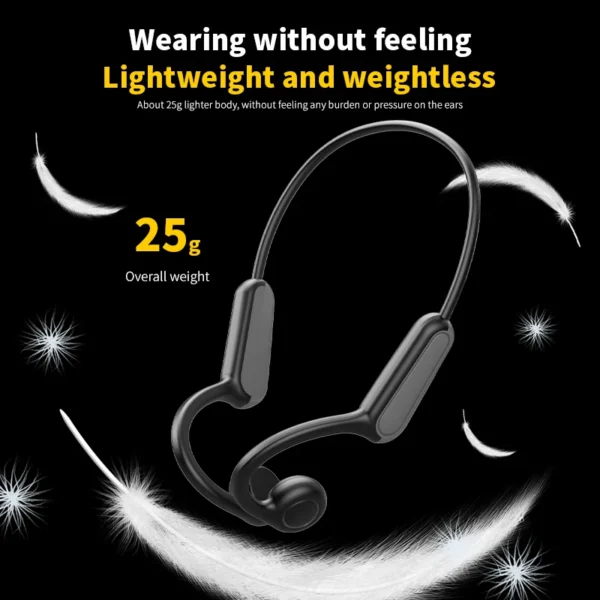 Xiaomi Mijia Real Bone Conduction Sport Headphone Wireless Earphone Bluetooth-Compatible Headset Hands-free with Mic for Running - Image 3