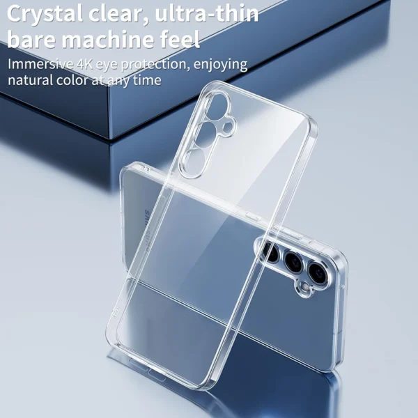 Ultra Thin Silicone Soft Case For Samsung Galaxy S24 FE Plus Ultra Transparent Clear Back Cover For S 24 S24 S24FE 5G Shell - Image 2