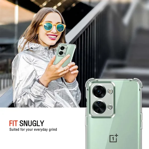 Clear Case For OnePlus Nord 2 2T CE 2 3 Lite 5G Thick Shockproof Soft Silicone Phone Cover for OnePlus Nord N10 N100 5G - Image 6