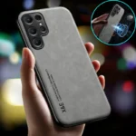 For Samsung Galaxy S24 Ultra 5G Case Magnetic Holder Leather Phone Case |  For Samsung S24 + Plus S 24 Ultra Shockproof Back Cover