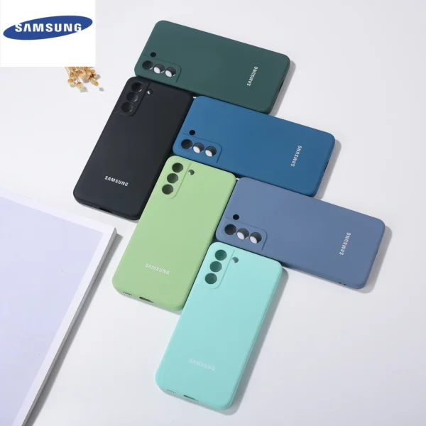 New Samsung S24 UItra 5G S22 S22 S21 S21 5G Case Silky Silicone Soft Touch Shockproof Protection Shell For Galaxy S20FE S21FE