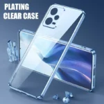 Luxury Plating Bumper Clear Case For Xiaomi Redmi Note 12 Pro Plus 4g 5g Poco X5 X5pro Silicone Transparent Cover Note12 S 12pro