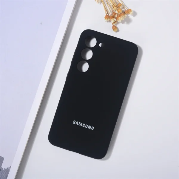 New Samsung Galaxy S24 Ultra S23 S22 Case Liquid Silicone Phone Cover S24Ultra S23Ultra S22Ultra S23 S24 Back Protective Shell - Image 3