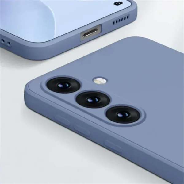 Luxury Silicone Magnetic Wireless Charge Case For Samsung Galaxy A55 S24 S25 Ultra S23 FE S22 S21 Plus A15 A35 5G Magsafe Cover - Image 4