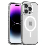 Clear Phone Case For iPhone 11 12 13 14 15 Pro Max For Magsafe Magnetic Wireless Charging Magsafe Case 7 8 XR XsMax Cover Case