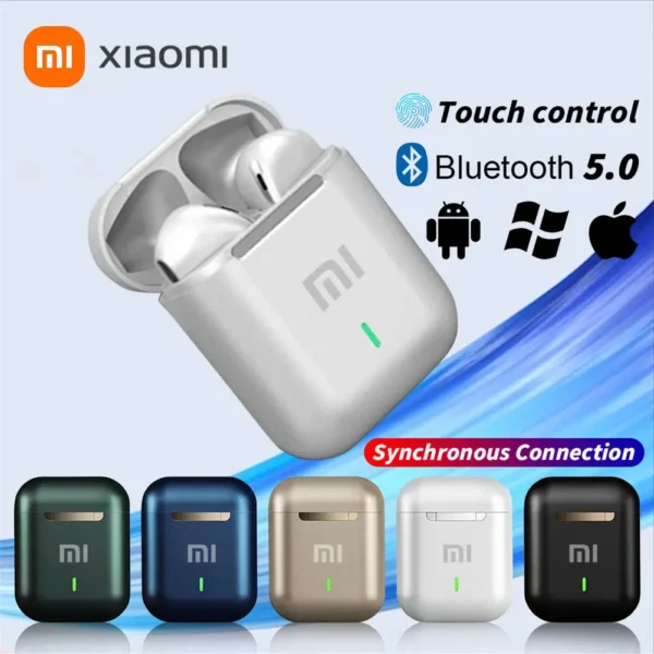 XIAOMI J18 Wireless Bluetooth Earphone Noise Cancelling Headphone HiFI Stereo Game Micr ﻿TWS In Earbuds Waterproof Headset - Image 4