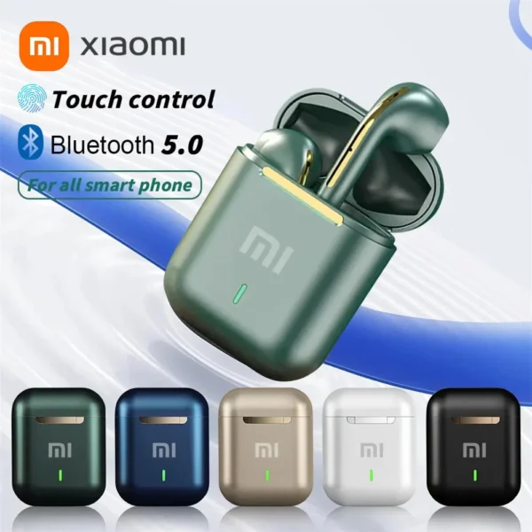 XIAOMI J18 Wireless Bluetooth Earphone Noise Cancelling Headphone HiFI Stereo Game Micr ﻿TWS In Earbuds Waterproof Headset - Image 2