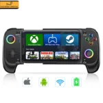 Cell Phone Gamepad Joystick for iPhone Android Control Bluetooth Controller Trigger with Hall Effect Stick Mobile Game