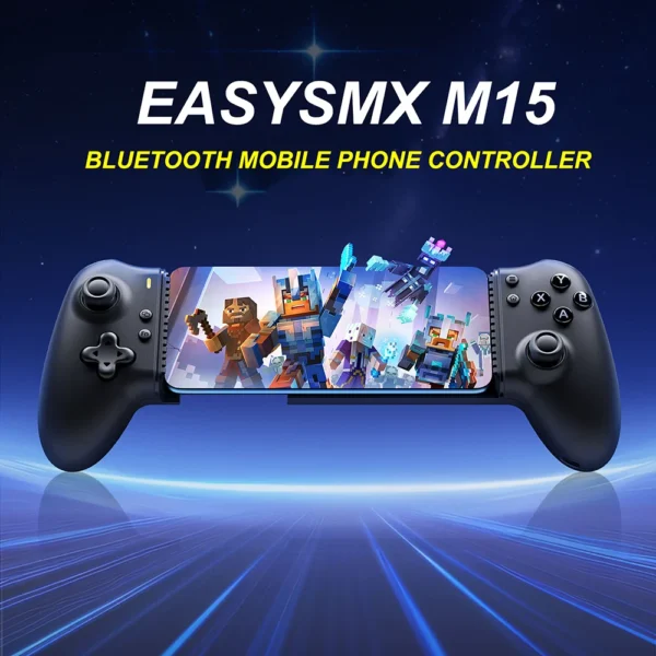 EasySMX M15 Bluetooth Mobile Phone Controller for Android/iPhone/Switch/Cloud Gaming/Xbox Game Pass/Call of Duty/PS Remote Play