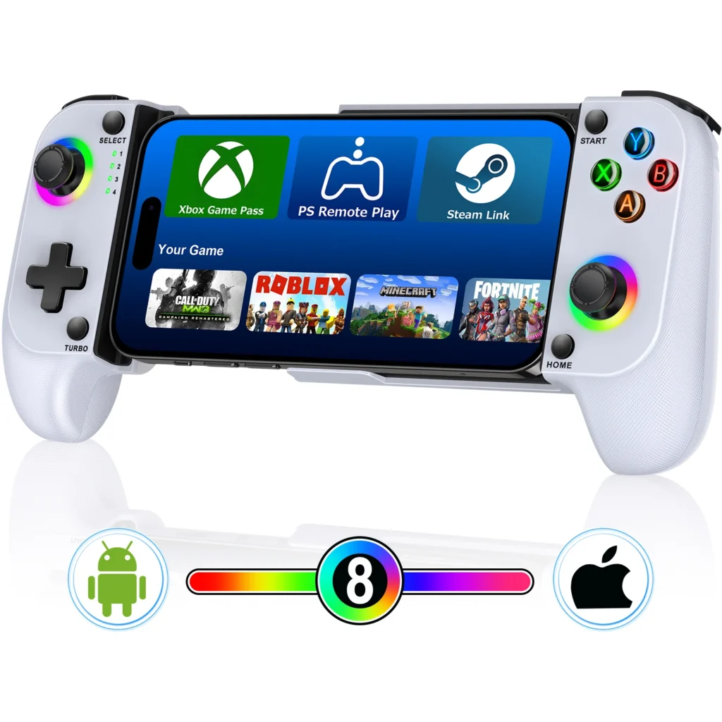 Bluetooth gamepad for mobile