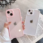 Candy Phone Case For iPhone 16 15 14 11 12 13 Pro Max XS XR 8 7Plus Transparent Protection Back Cover