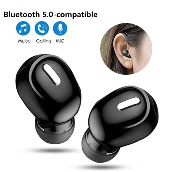 Wireless Headphones Bluetooth 5 Earphones With Mic Single in Ear Sports Waterproof TWS X9 Earbuds Bluetooth Handsfree Headset