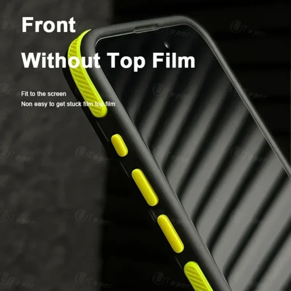 Phone Case For iPhone 16 15 14 Plus 13 12 11 Pro Max Translucent Shockproof Bumper Hard Cover - Image 4