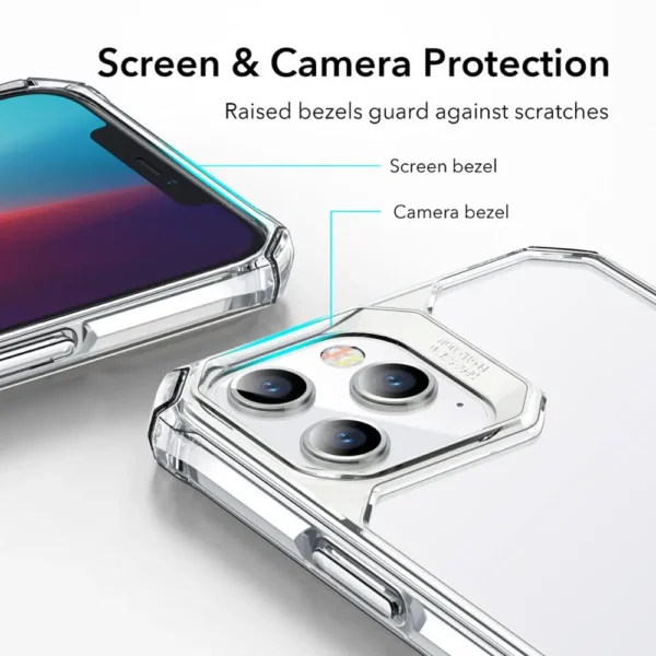 ESR for iPhone 14 Air Armor Clear Case for iPhone 14 13 Pro Max Back Cover for iPhone 14 Pro 13 12 11 Transparent Case for SE - Image 5