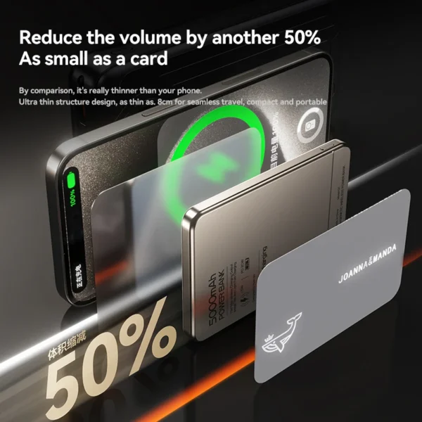 Xiaomi New 10000mAh Magnetic Power Bank 20W Fast Charging PowerBank Portable External Battery For MagSafe IOS Android 2025 New - Image 6