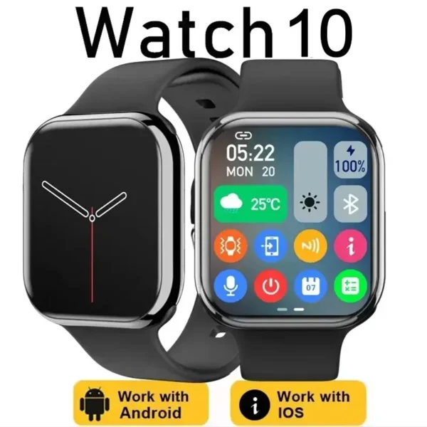 2025 Series 10 Apple Watch 10 Memory Music Video Bluetooth Call Waterproof NFC Smartwatch For Android IOS