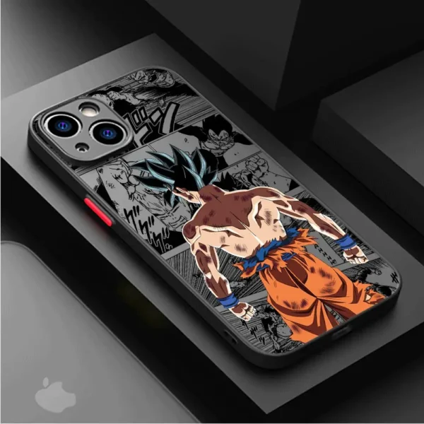 Dragons Balls Phone Case for Apple iPhone 13 14 Plus 15 Pro Max 11 Pro 12 Mini XR 8 SE 7 6S XS MAX Matte Shockproof Armor Cover - Image 5