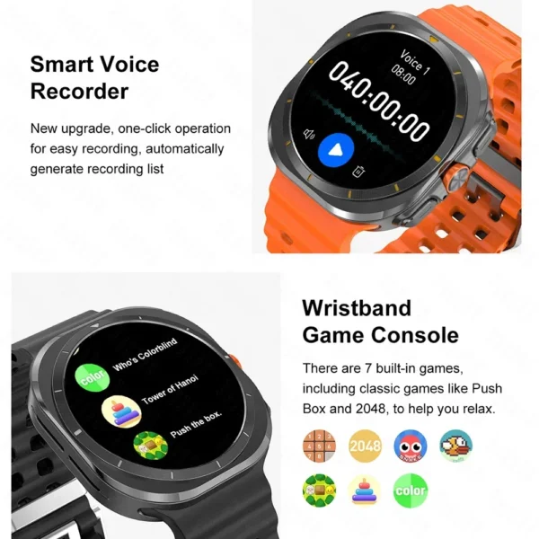 The Galaxy Watch Ultra 7 is the best watch for music and sports, with plenty of storage. - Image 5