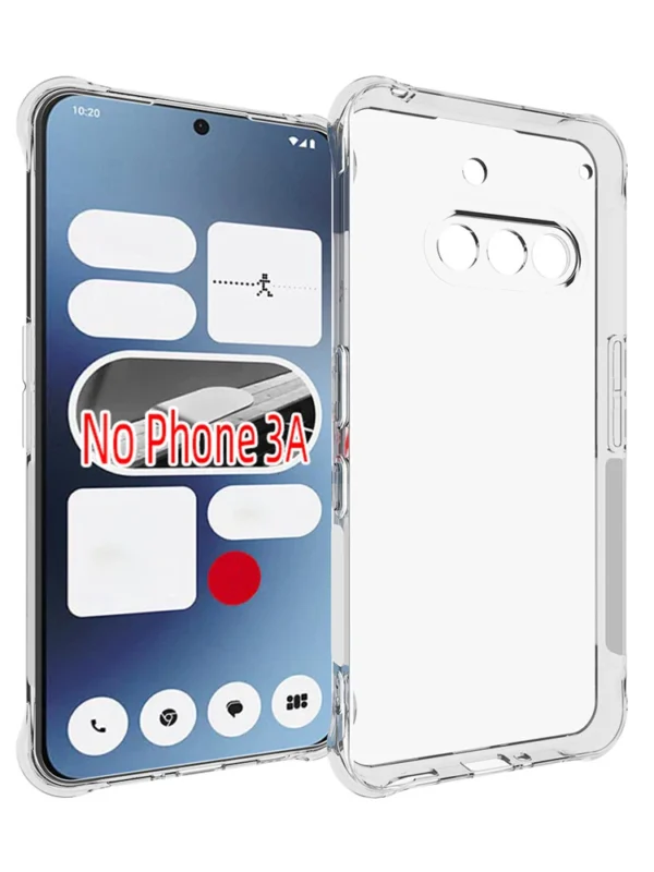 For Nothing Phone 3A 3APro 5G Case Air Cushion Shockproof Airbag Silicone Back Cover - Image 2