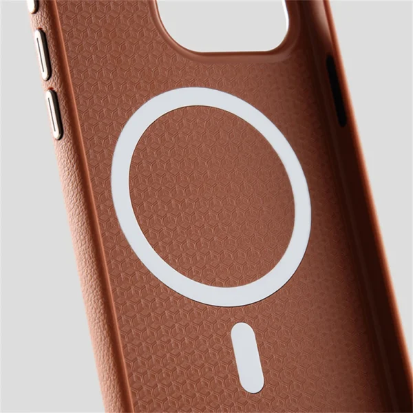 Luxury Business PU Leather Magnetic Case For iPhone 16 Plus 15 14 Pro Max Light Thin Magsafe Wireless Charge Shockproof Cover - Image 4