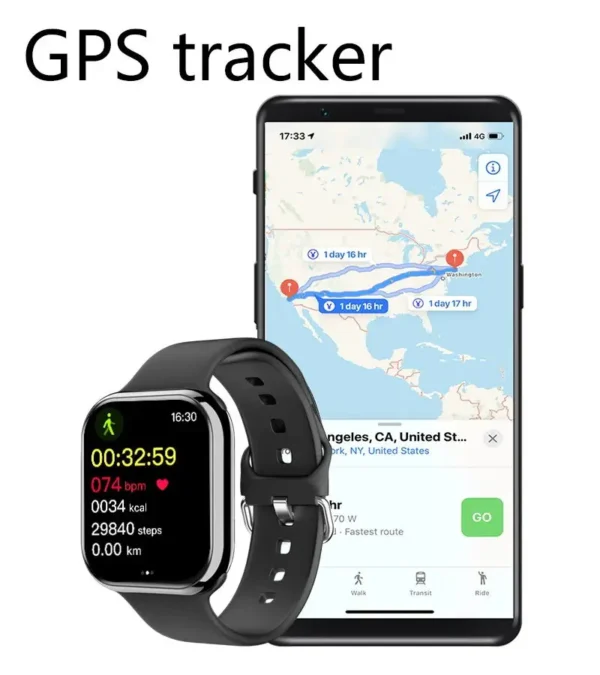 Apple Watch 9 Series Always On Display Smartwatch For IOS Android - Image 4