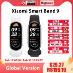 Global Version Xiaomi Smart Band 9 150 Sports Modes Sleep Monitoring 1.62" AMOLED Display 21 day Battery Mi Wrist Sport Watch