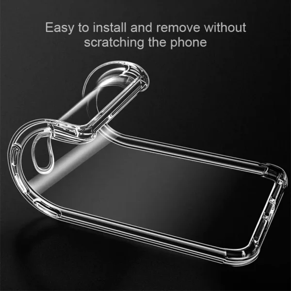 Nothing Phone 2A Case Silicone Soft Back Cover Phone Case Transparent Case - Image 3