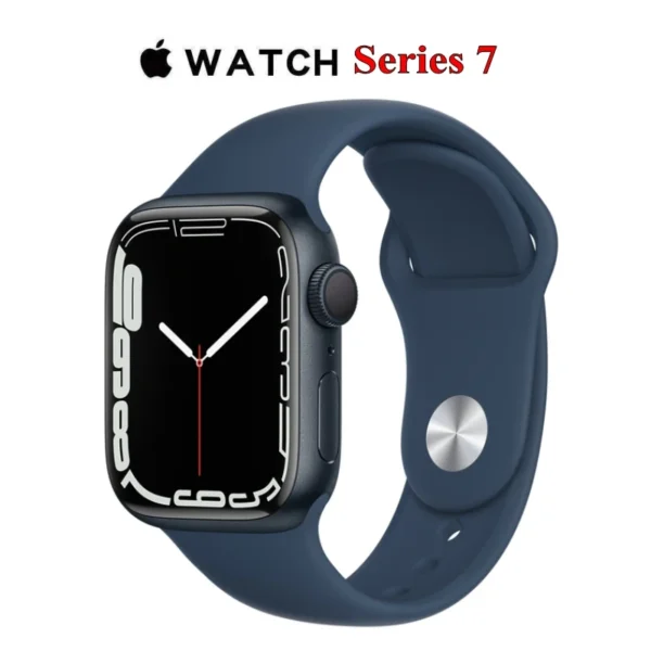 Apple Watch Series 7 41mm / 45mm Apple Watch S7 Aluminum Case with Sport Band(Renewed) - Image 2