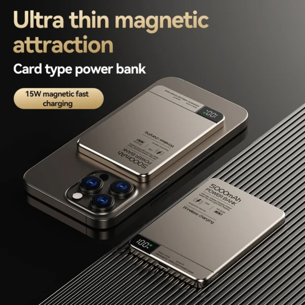 Xiaomi New 10000mAh Magnetic Power Bank 20W Fast Charging PowerBank Portable External Battery For MagSafe IOS Android 2025 New - Image 5